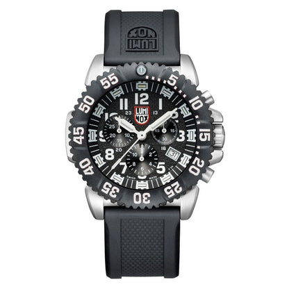Luminox Men's Grey Rubber Sport Watch with Quartz Movement