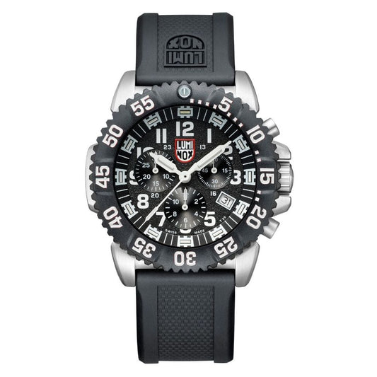 Luminox Men's Grey Rubber Sport Watch with Quartz Movement