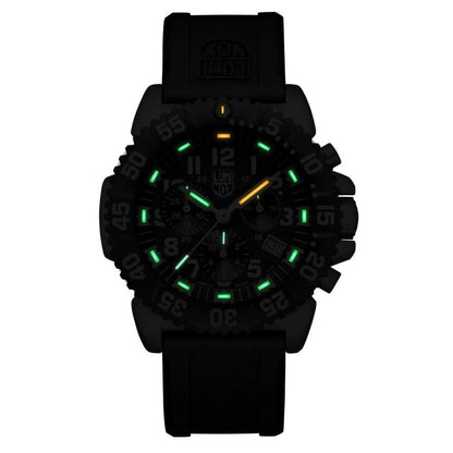 Luminox Men's Grey Rubber Sport Watch with Quartz Movement