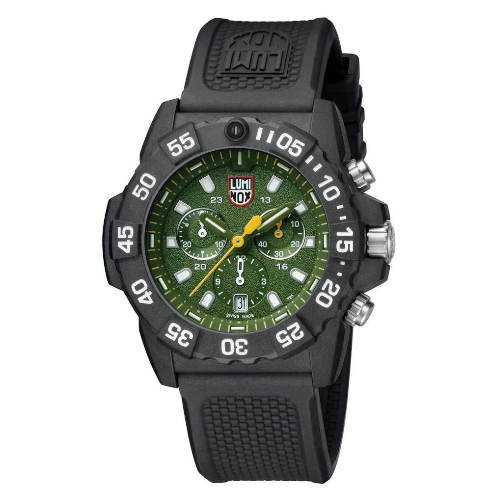 Luminox Men's Black Rubber Sport Watch with Luminosity