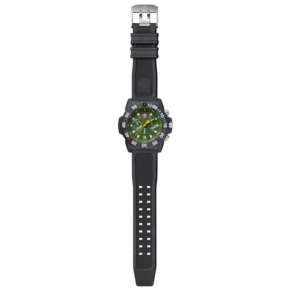 Luminox Men's Black Rubber Sport Watch with Luminosity