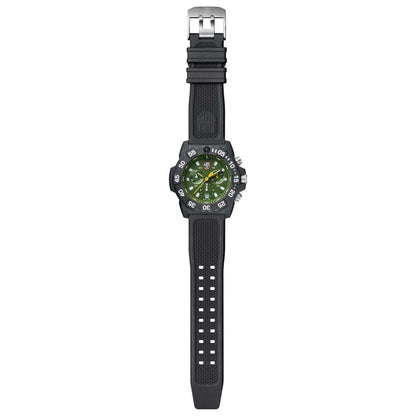 Luminox Men's Black Rubber Sport Watch with Luminosity