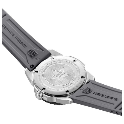 Luminox Men's Gray Rubber Sport Watch with Swiss Quartz Movement