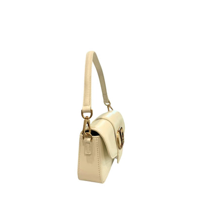 Twinset White Polyethylene Clutch Bag