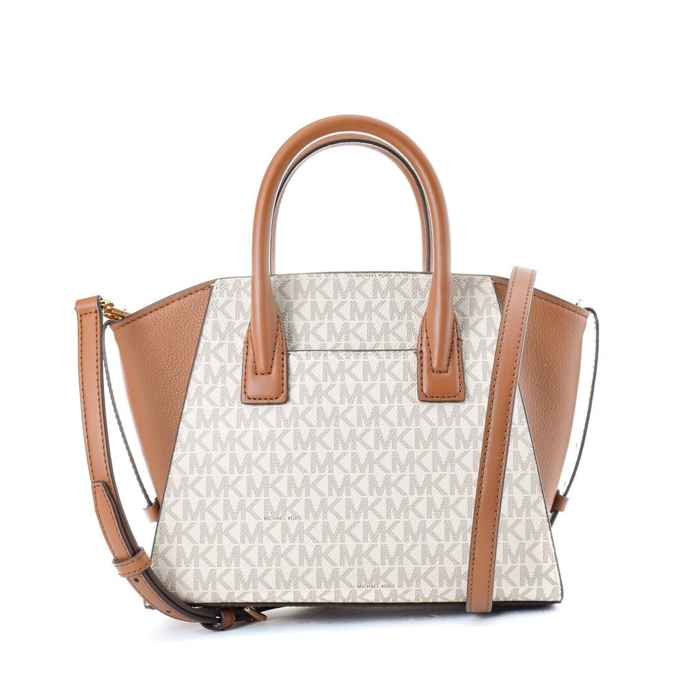 Michael Kors Beige Canvas Handbag: Elevate Your Everyday Style