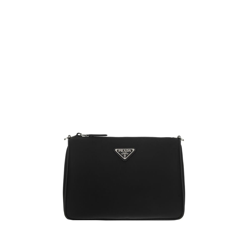 Prada Black Re-Nylon Shoulder Bag
