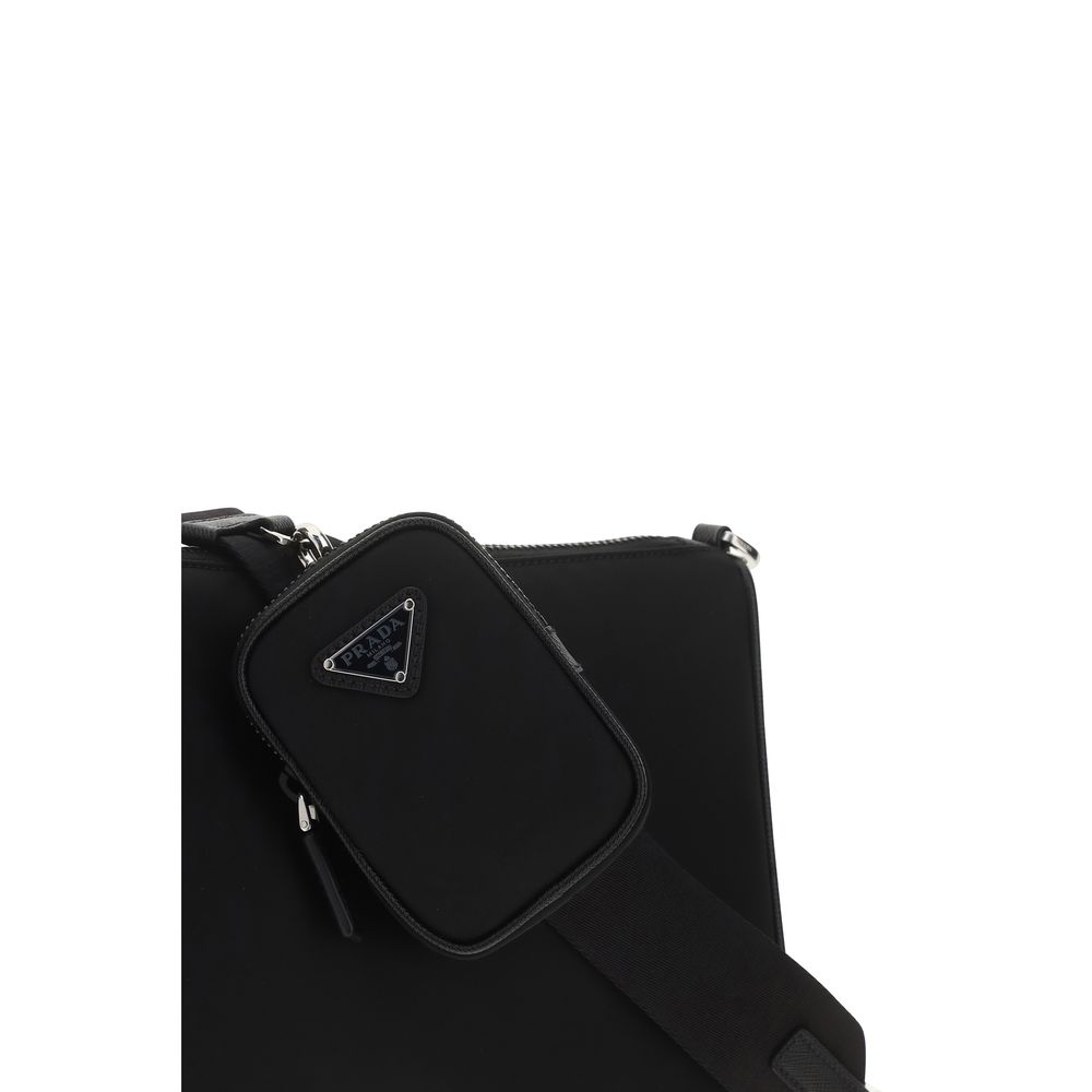 Prada Black Re-Nylon Shoulder Bag