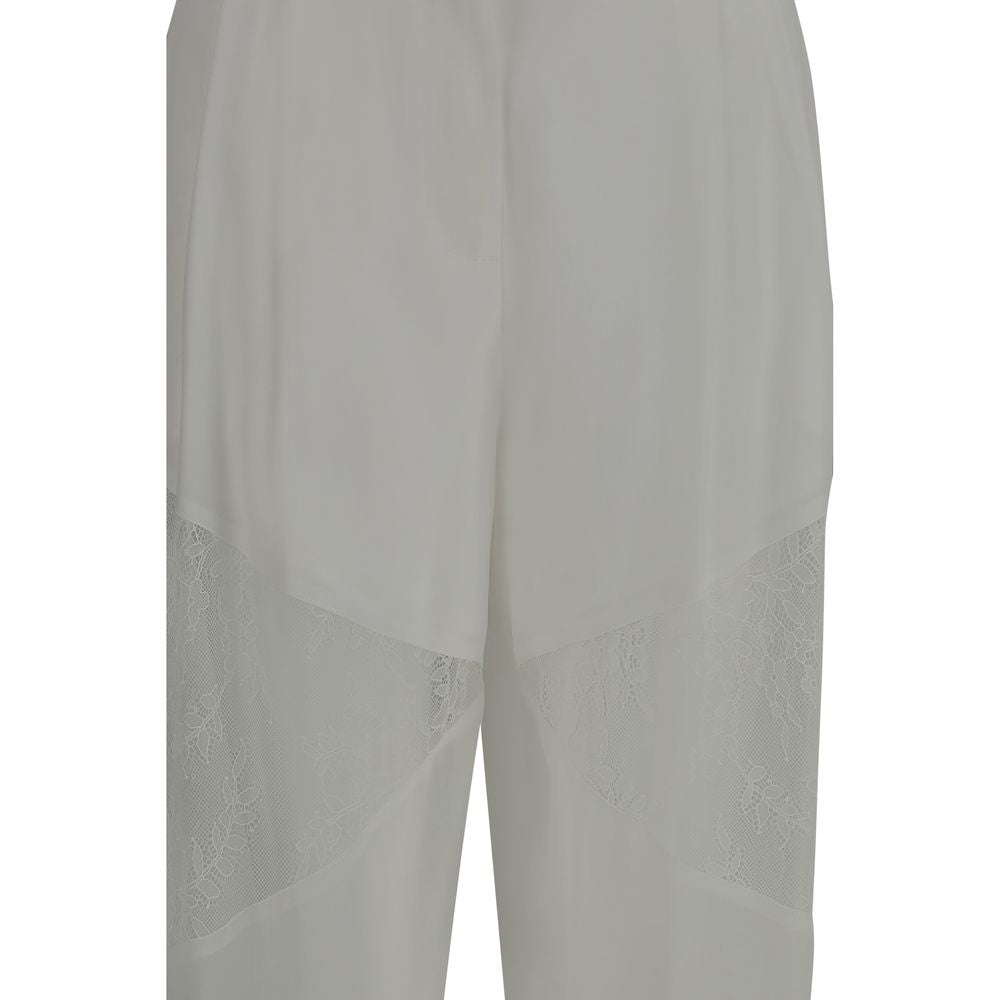 PINKO Nacy White Polyester Casual Pants