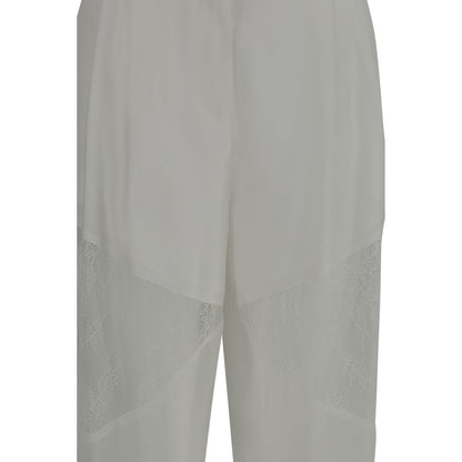 PINKO Nacy White Polyester Casual Pants