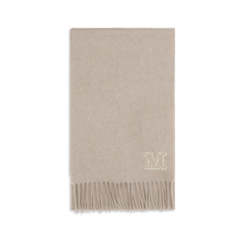 Max Mara Beige Cashmere Scarf - Dalia Collection