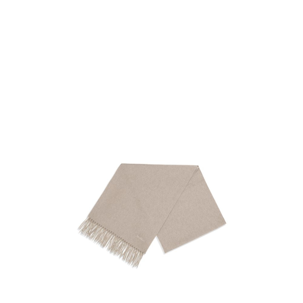 Max Mara Beige Cashmere Scarf - A Touch of Timeless Elegance