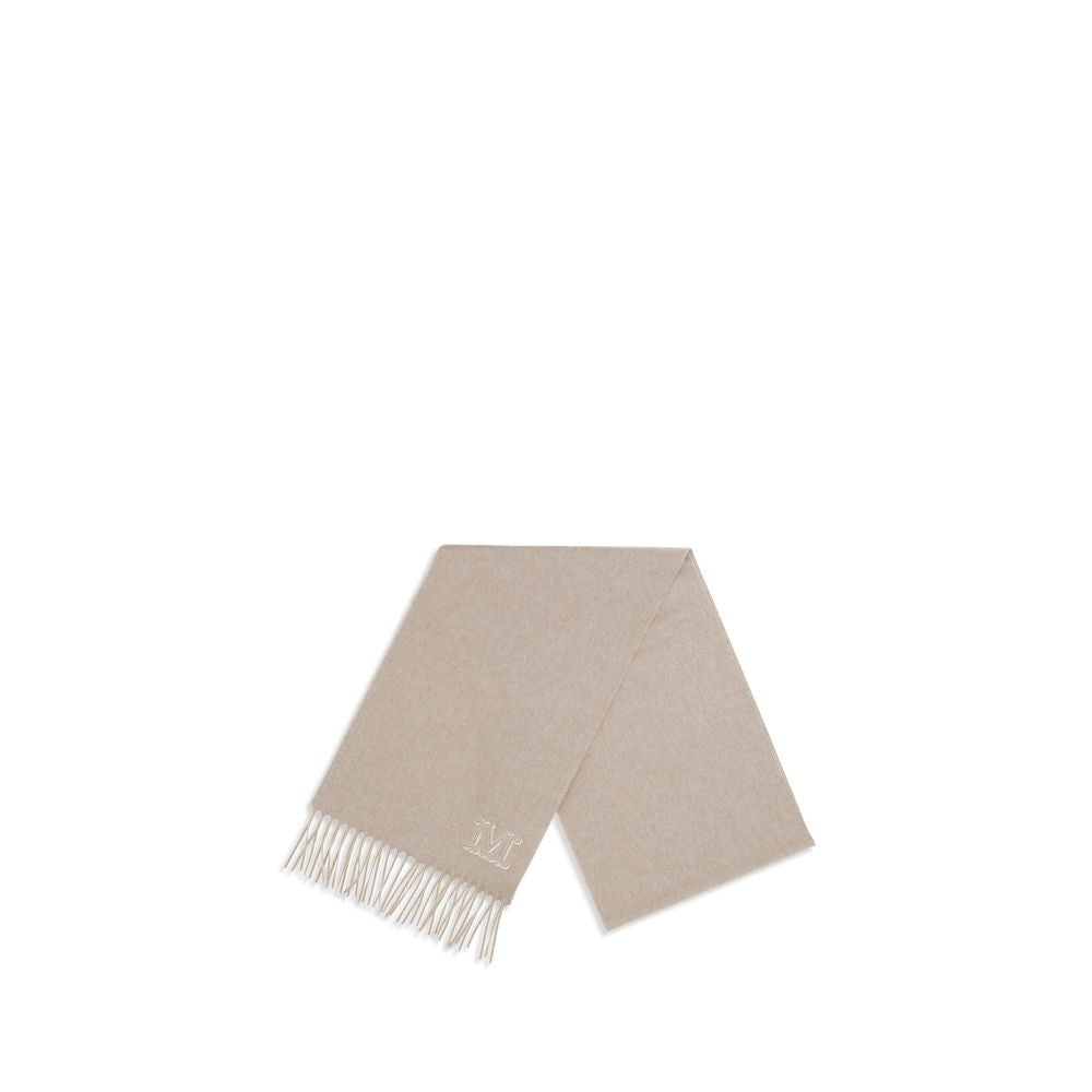 Max Mara Beige Cashmere Scarf - Dalia Collection