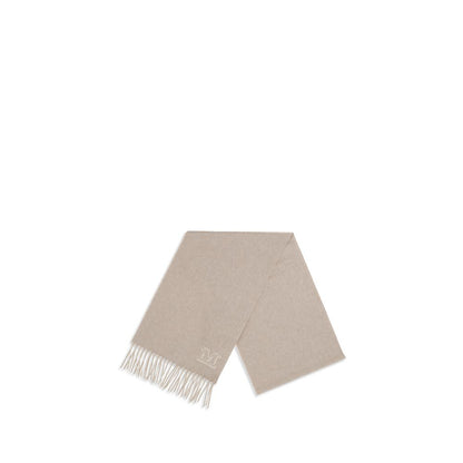 Max Mara Beige Cashmere Scarf - Dalia Collection