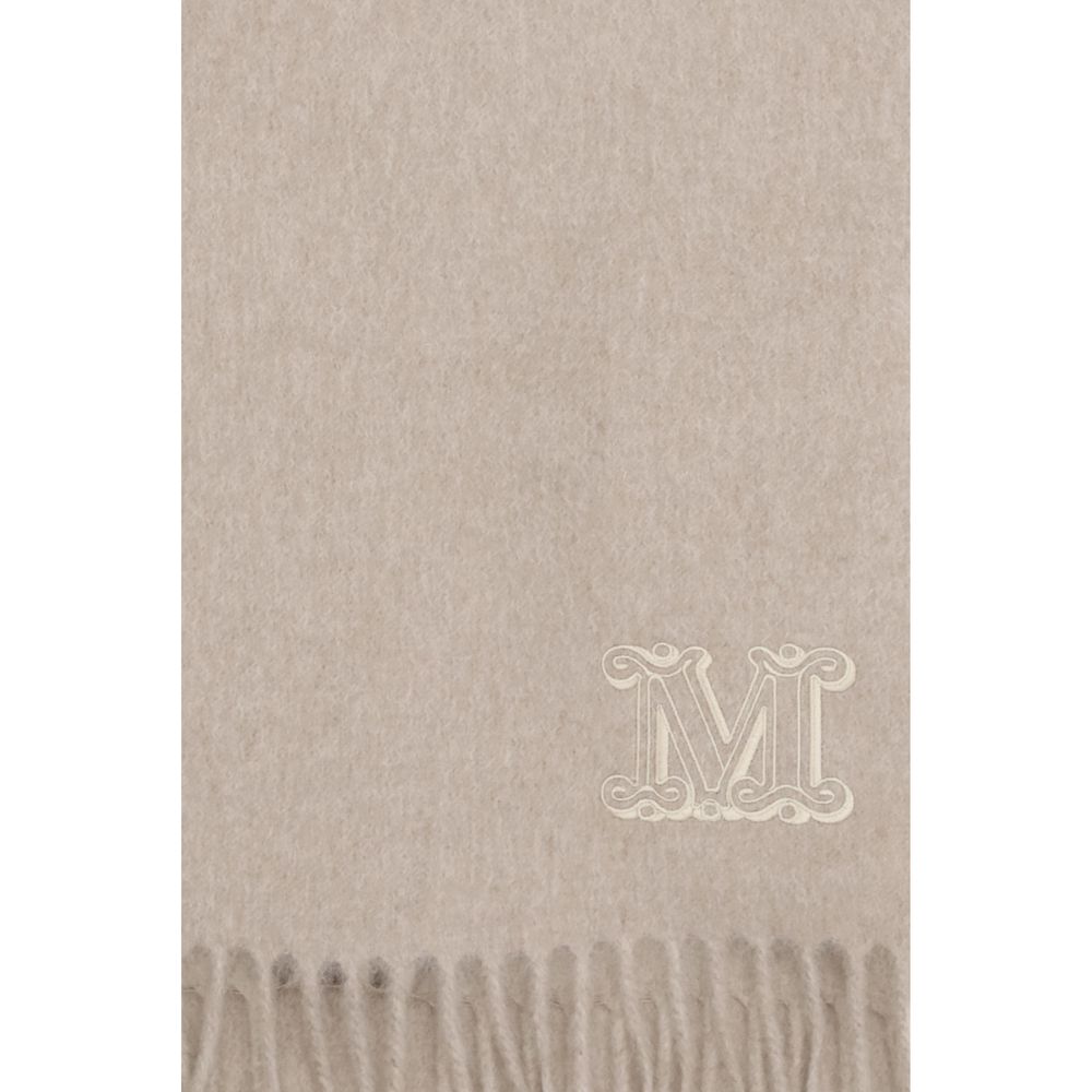Max Mara Beige Cashmere Scarf - Dalia Collection