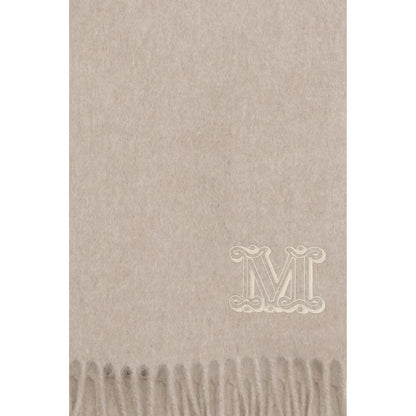 Max Mara Beige Cashmere Scarf - Dalia Collection