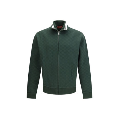 Gucci Green Jersey Shell Jacket - A Bold Statement of Modern Luxury