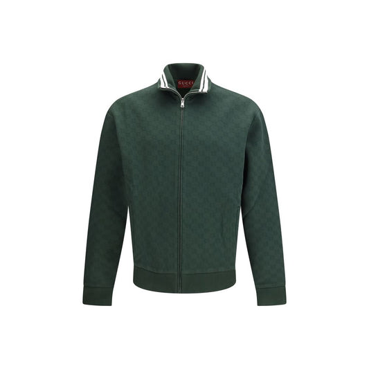 Gucci Green Jersey Shell Jacket - A Bold Statement of Modern Luxury