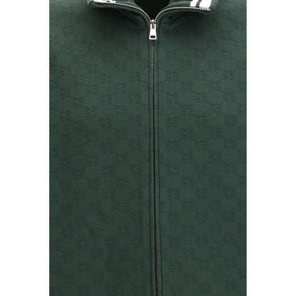 Gucci Green Jersey Shell Jacket - A Bold Statement of Modern Luxury