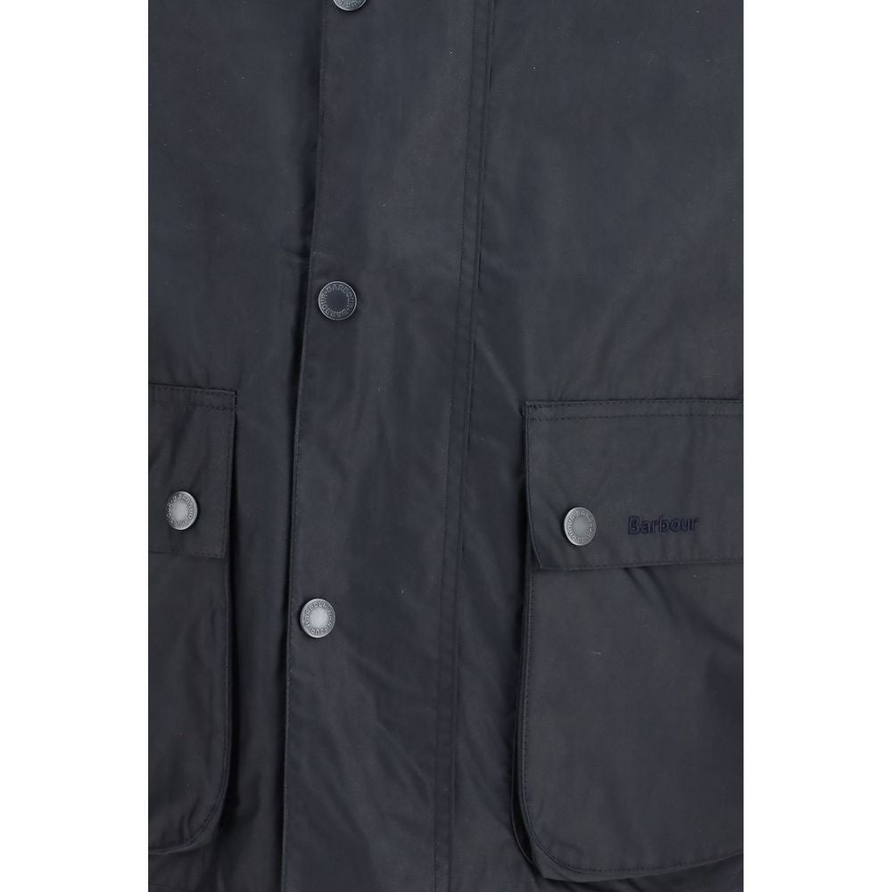 Barbour Modern Bedale Wax Jacket in Blue Cotton