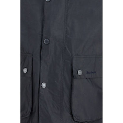 Barbour Modern Bedale Wax Jacket in Blue Cotton