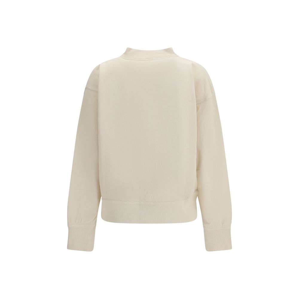 Marant Étoile Beige Moby Cotton Sweatshirt