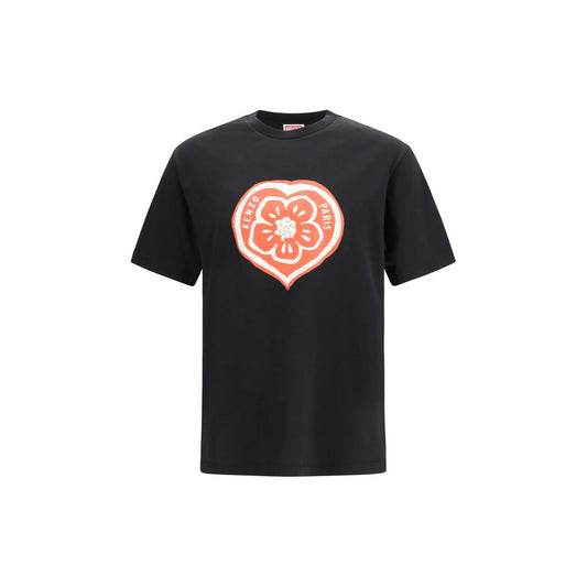 Kenzo Boke Heart Classic T-shirt in Black Cotton