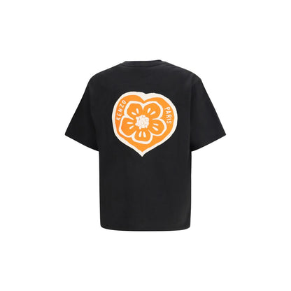Kenzo Black Cotton Boke Heart T-Shirt
