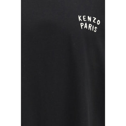 Kenzo Black Cotton Boke Heart T-Shirt
