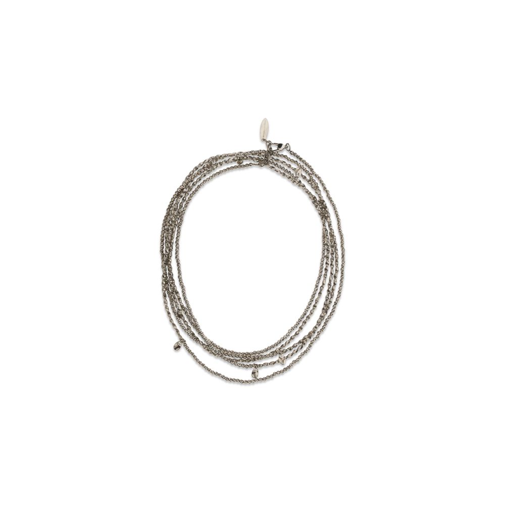 Brunello Cucinelli Silver Spiral Bracelet