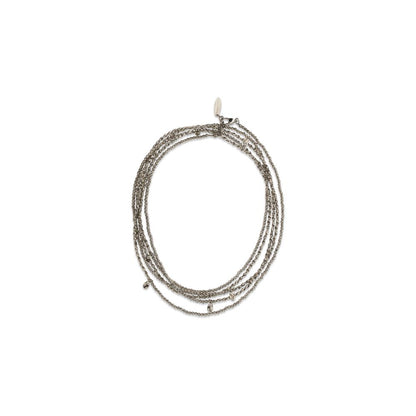 Brunello Cucinelli Silver Spiral Bracelet