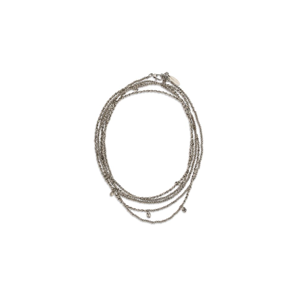 Brunello Cucinelli Silver Spiral Bracelet