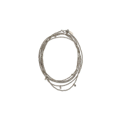Brunello Cucinelli Silver Spiral Bracelet