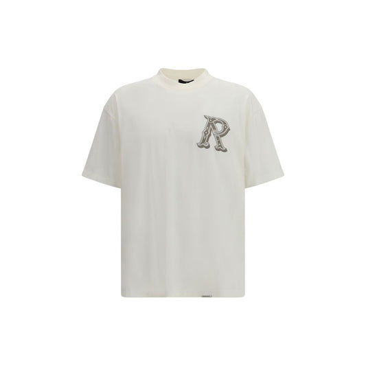 Represent Western Initial T-Shirt - White Cotton