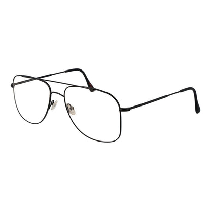 Andy Wolf Black Metal Glasses – Unisex Aviator Frames
