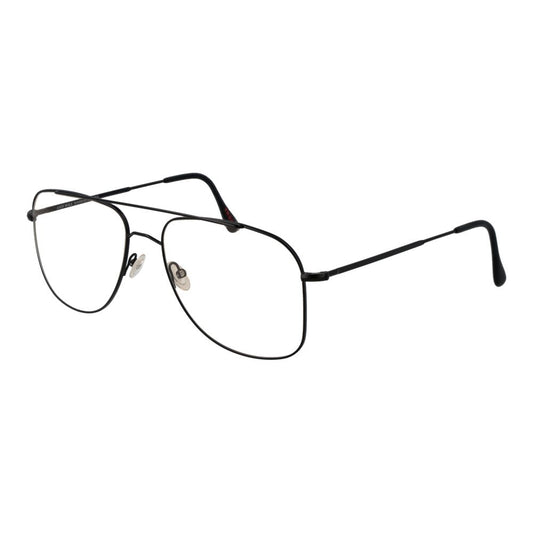 Andy Wolf Black Metal Glasses – Unisex Aviator Frames
