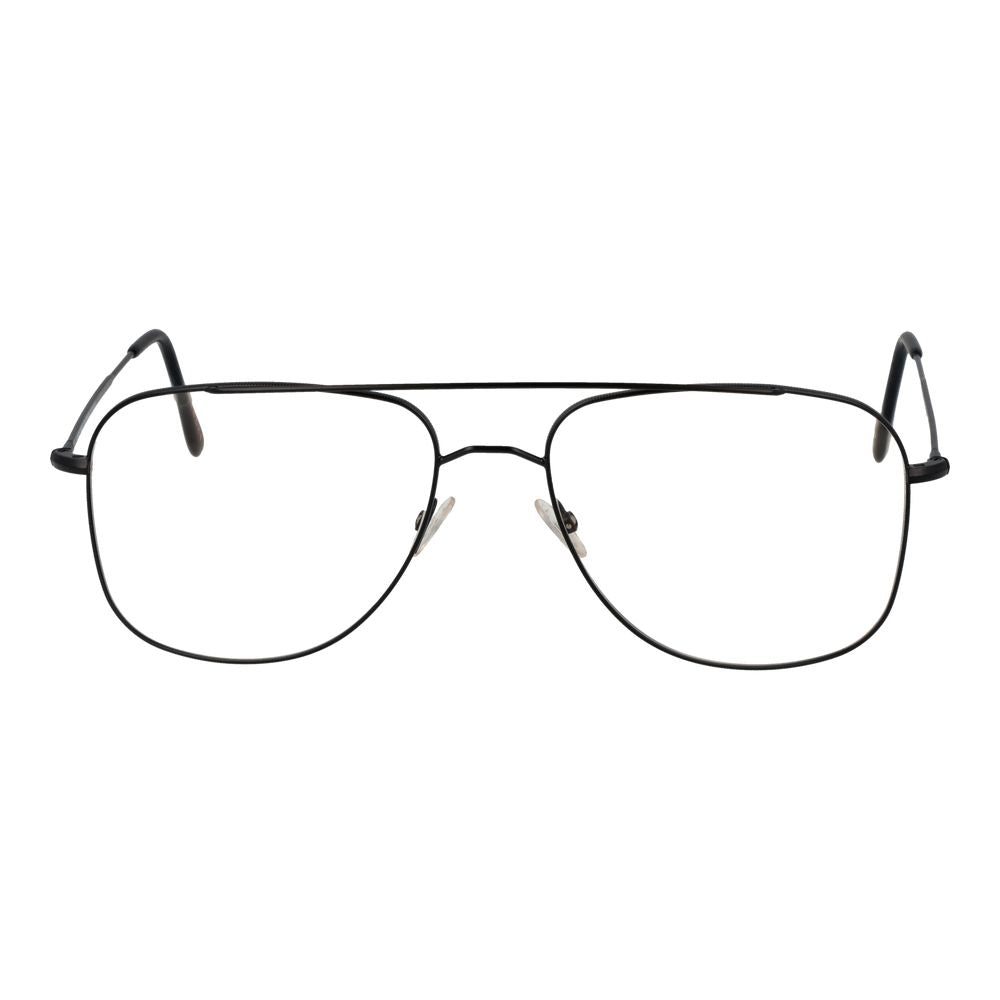 Andy Wolf Black Metal Glasses – Unisex Aviator Frames