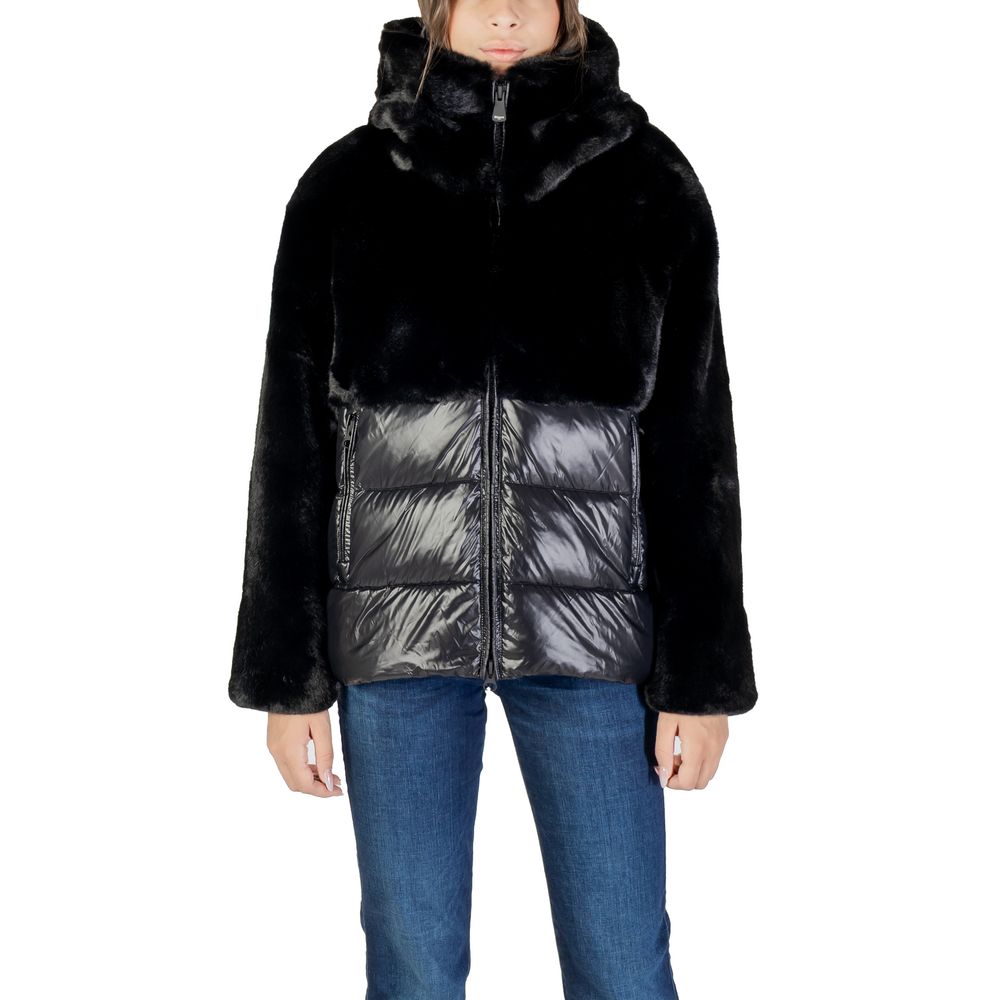 Blauer Women's FANEVIL Black Polyester Coat
