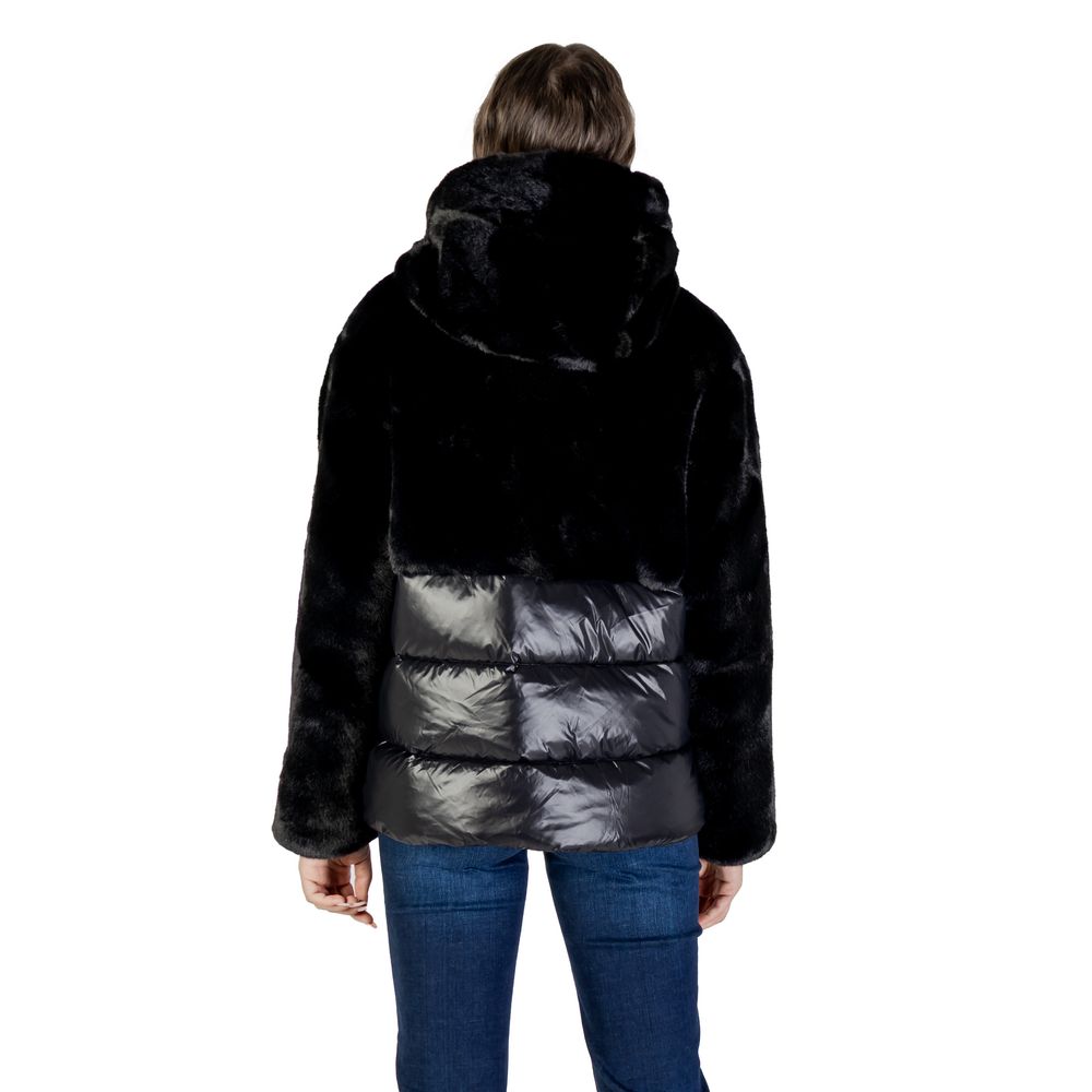 Blauer Women's FANEVIL Black Polyester Coat