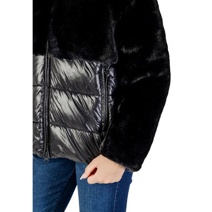 Blauer Women's FANEVIL Black Polyester Coat
