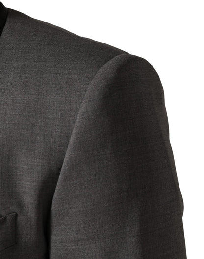 Dolce & Gabbana Gray Wool Single Breasted 3PC Suit