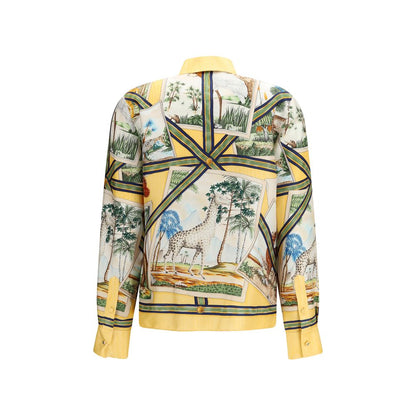 Gucci Printed Silk Twill Shirt - Cruise 2026 Collection