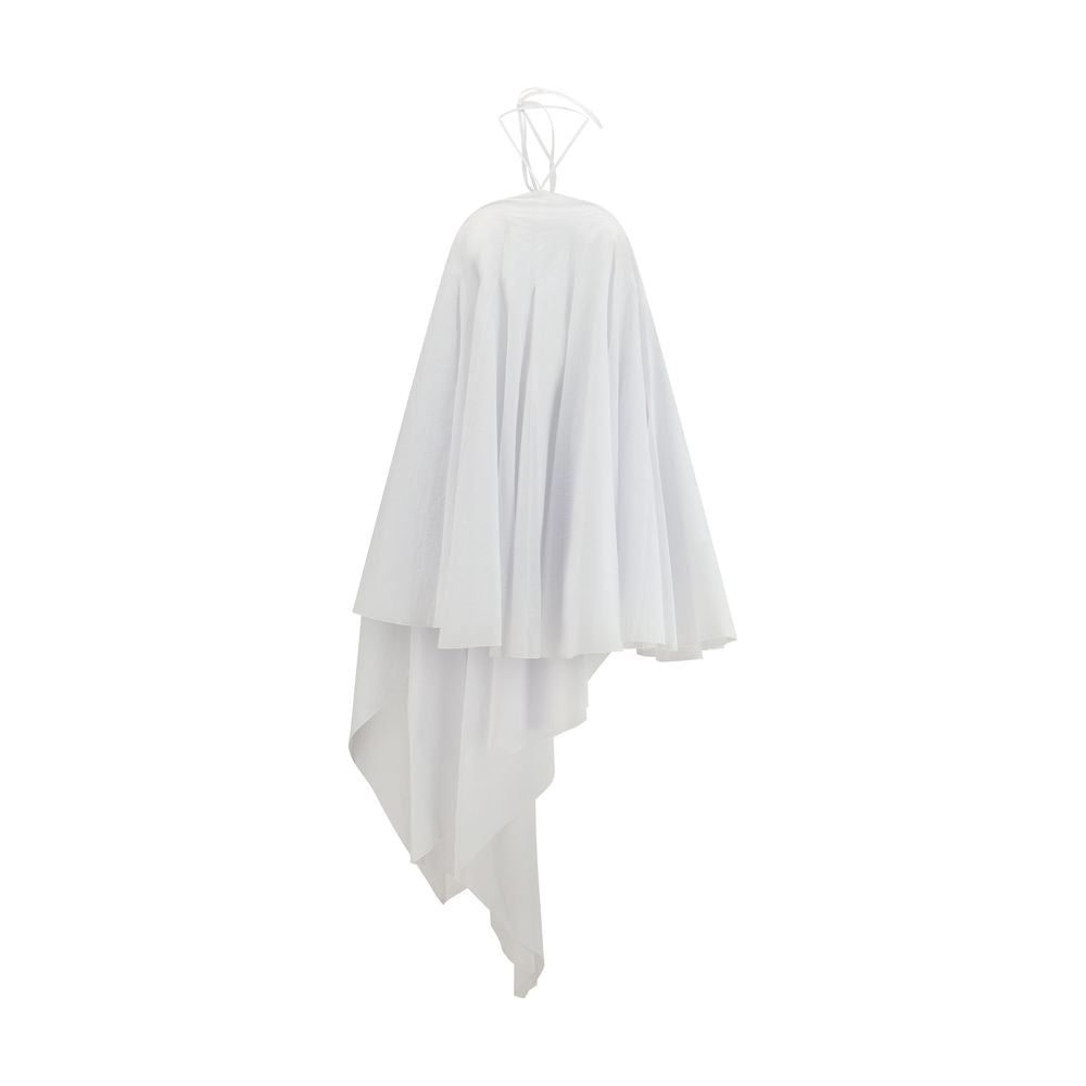 Jacquemus White Cotton La Robe Triangle Dress