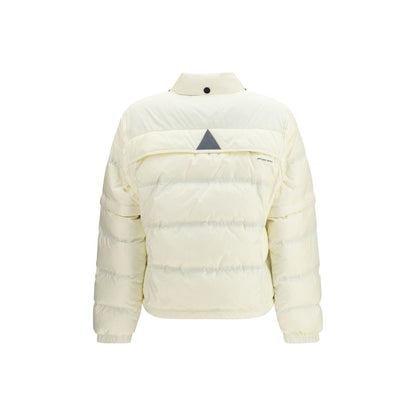 Moncler Grenoble Mauduits Down Jacket in Beige