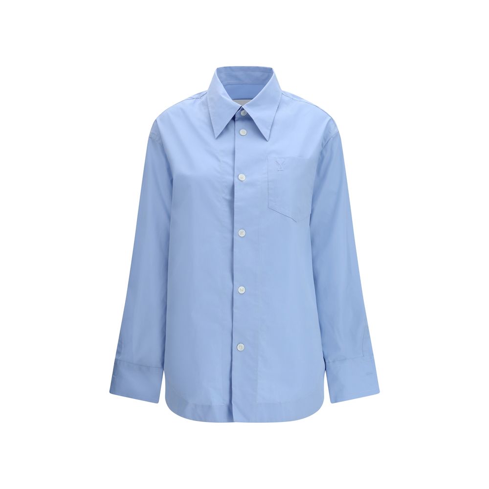 Ami de Coeur Blue Cotton Dress Shirt by Ami Paris