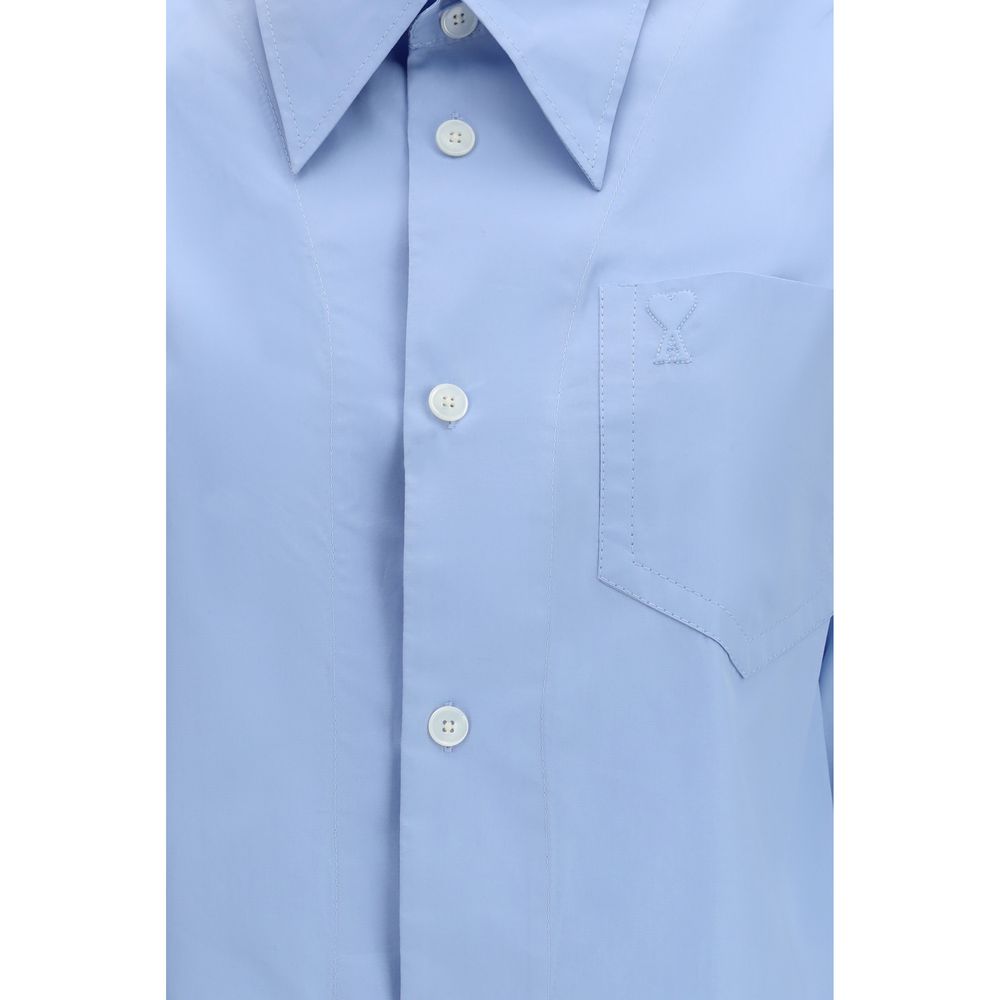Ami de Coeur Blue Cotton Dress Shirt by Ami Paris