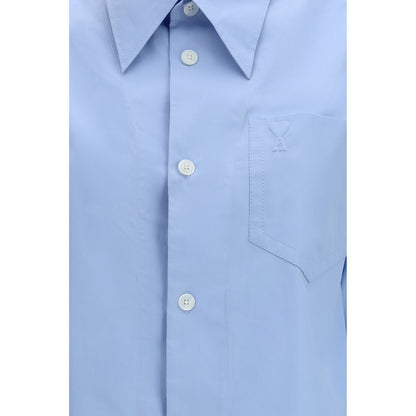 Ami de Coeur Blue Cotton Dress Shirt by Ami Paris
