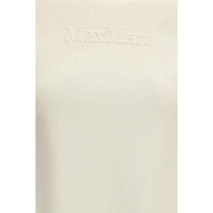 Max Mara Mxpauster Pure Beige Viscose T-Shirt