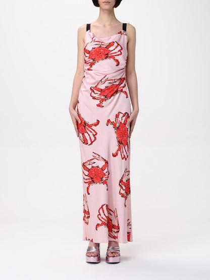 MSGM Multicolor Silk Casual Dress: Effortless Elegance for Every Occasion
