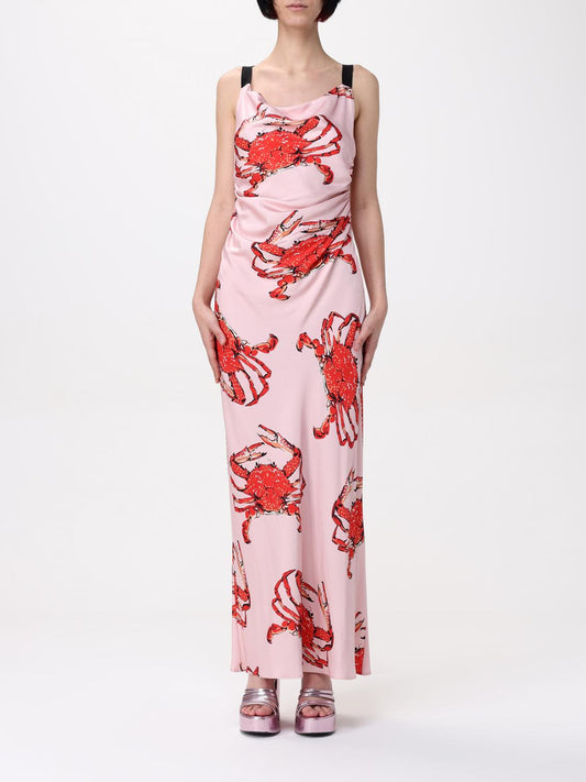MSGM Multicolor Silk Casual Dress: Effortless Elegance for Every Occasion