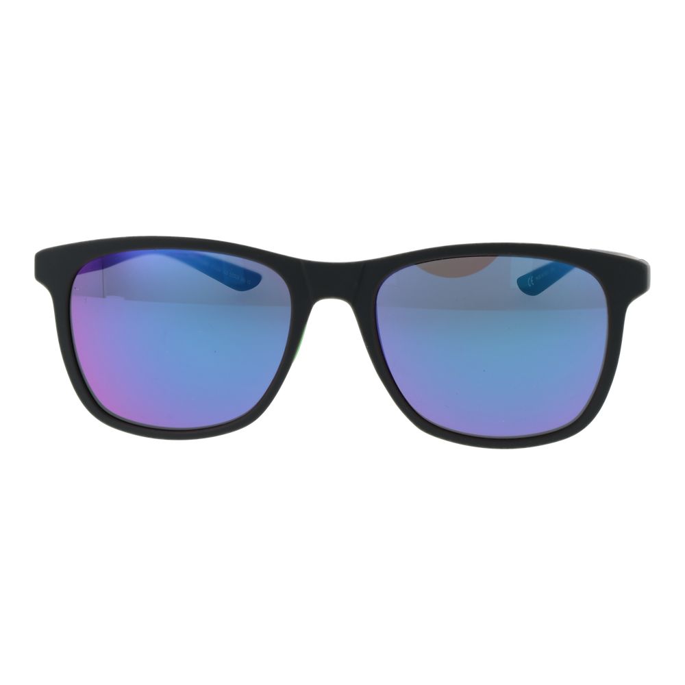 Nike Men’s Sunglasses – Black Full-Rim Frame, Multicolour Mirrored Lenses